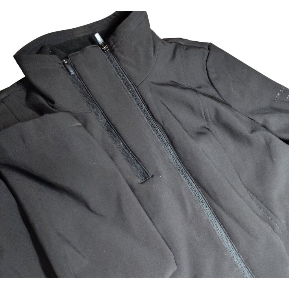Larry Levine Sport Women's M Black Full-Zip Softshell Jacket